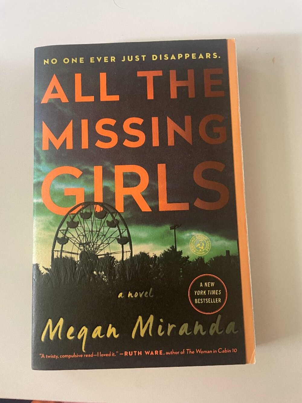 All the Missing Girls : A Novel by Megan Miranda (2017, Trade Paperback)